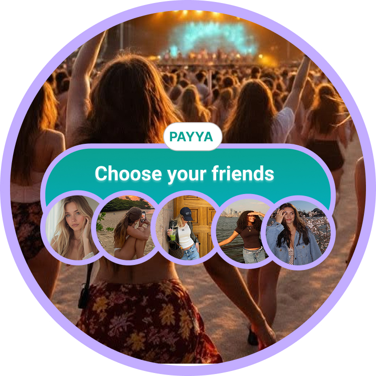 Add your friends to the split